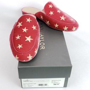 Ann Taylor Karolina Star Velvet Slide